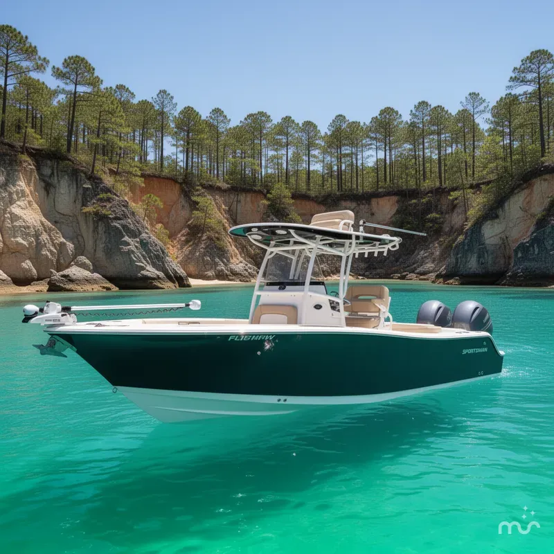 Slide: The Image of Sportsman Open 252 Center Console 2018 - 2