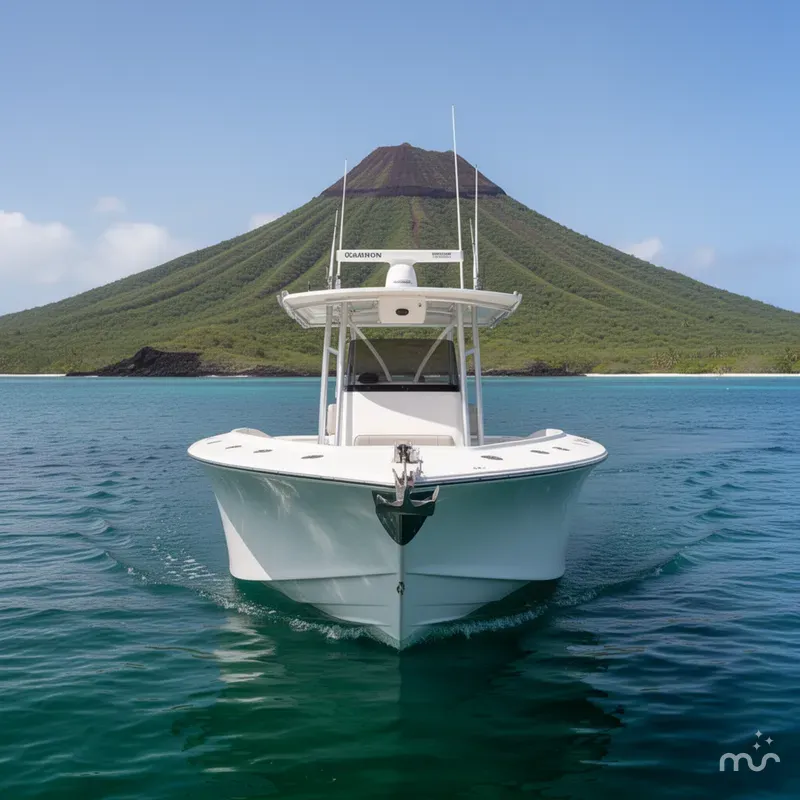 Slide: The Image of Ocean Master 31 Center Console 1996 - 1