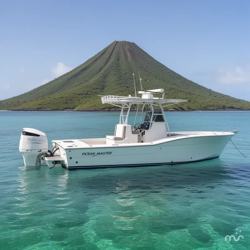 Slide: The Image of Ocean Master 31 Center Console 1996 - 2
