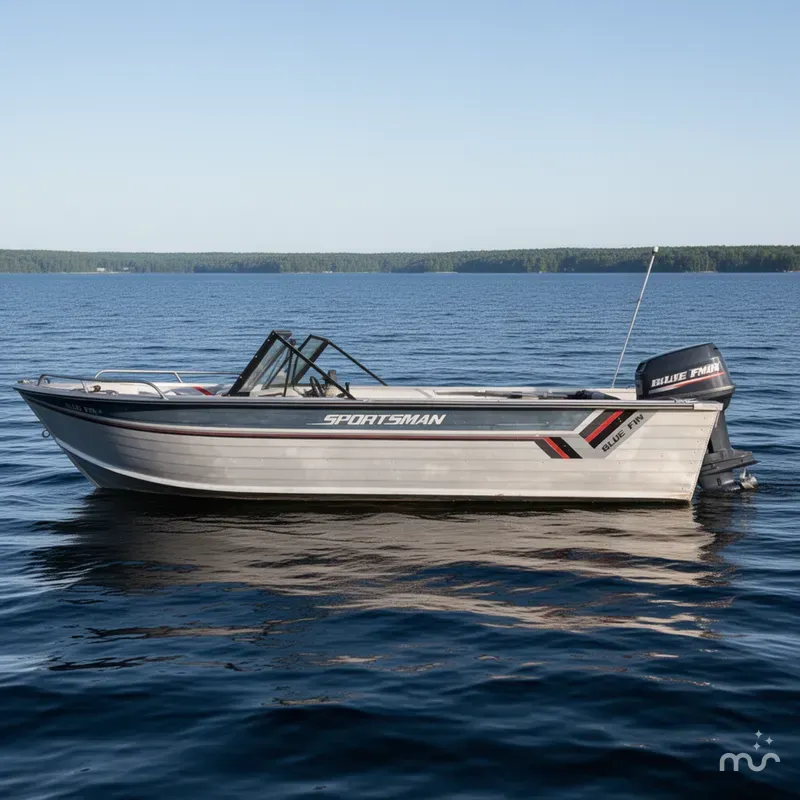 Slide: The Image of Blue Fin Sportsman 1987 - 2