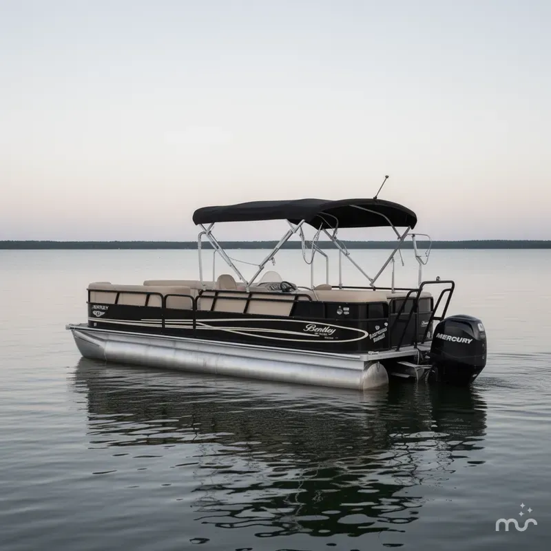 Slide: The Image of Bentley Pontoons 240 CRUISE 2011 - 2