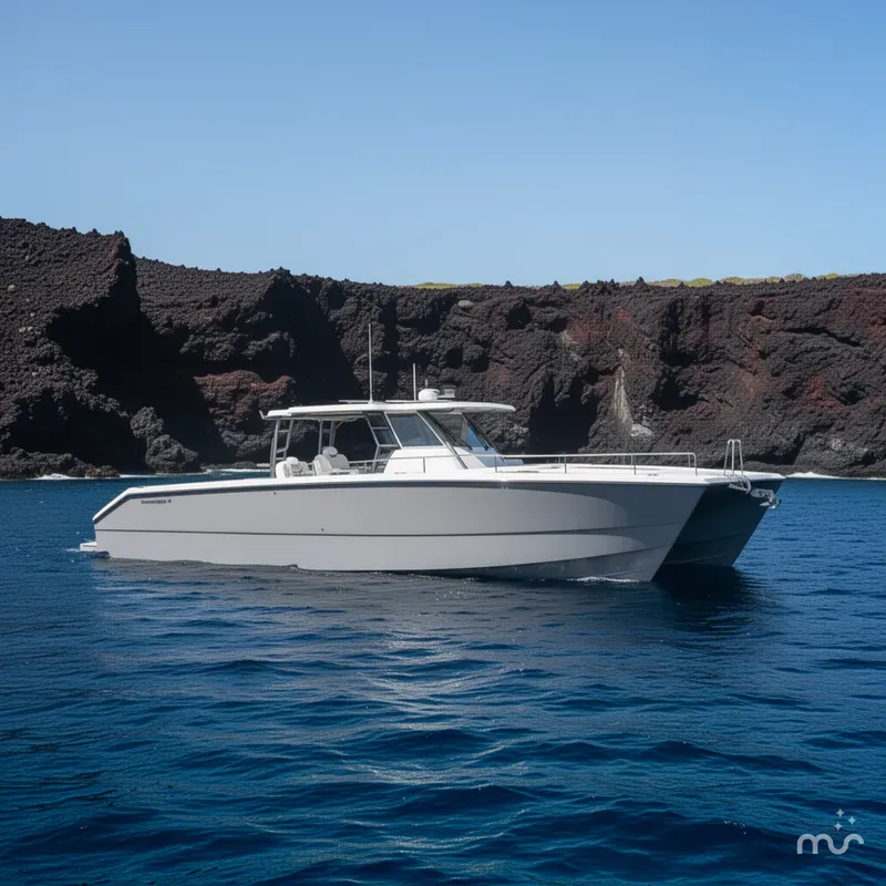 Slide: The Image of Invincible 40 Catamaran 2026 - 2