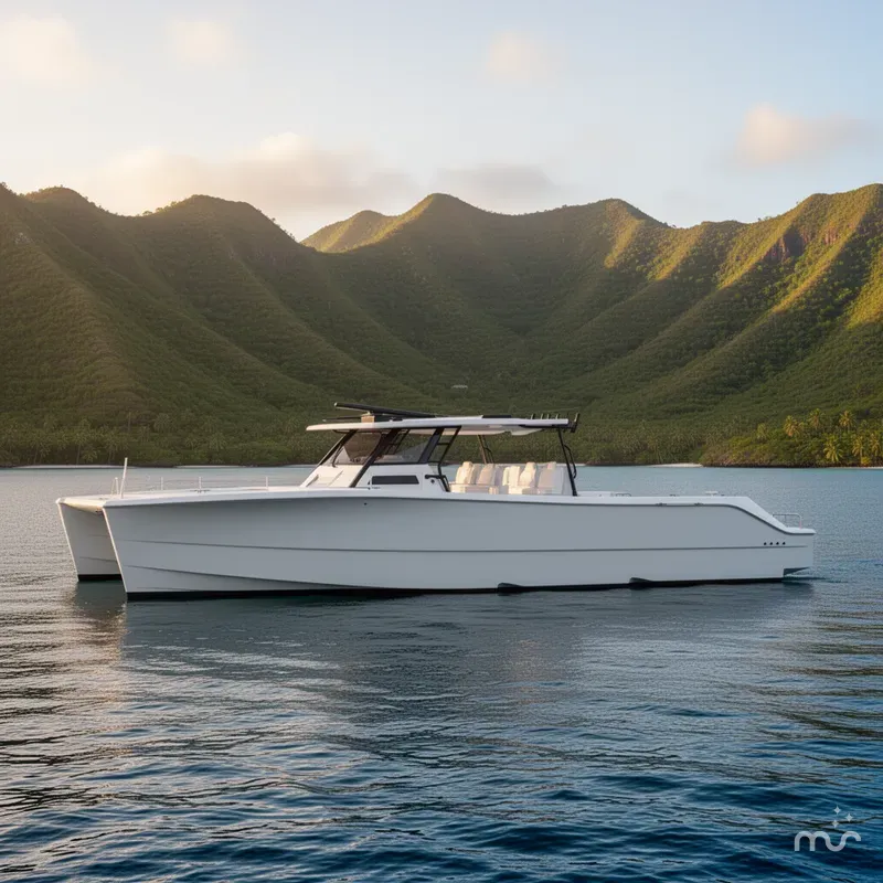 Slide: The Image of Invincible 46 Catamaran 2026 - 2