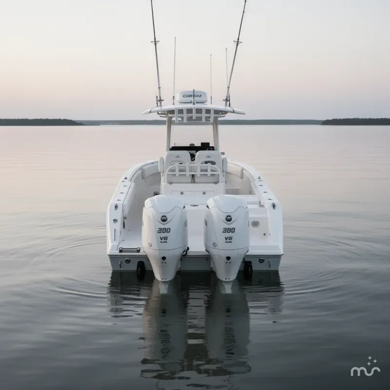 Slide: The Image of Cobia 280 Center Console 2023 - 2