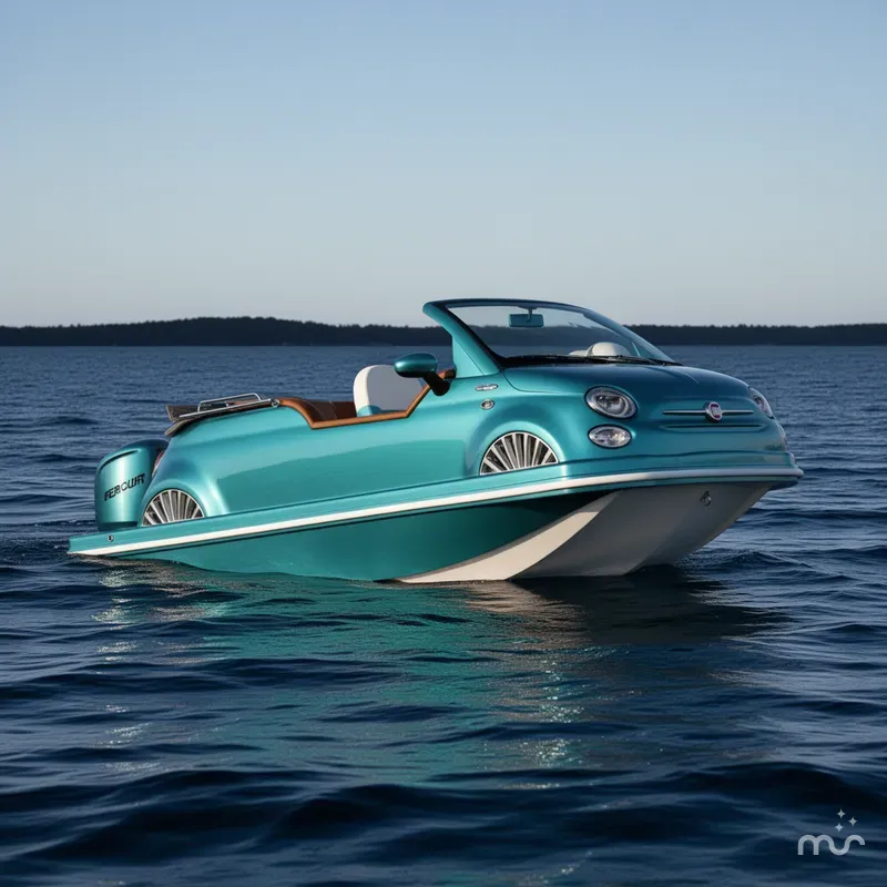 Slide: The Image of Car Off-Shore Fiat 500 Classic 2026 - 0