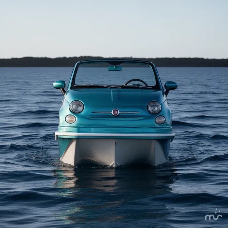 Slide: The Image of Car Off-Shore Fiat 500 Classic 2026 - 1