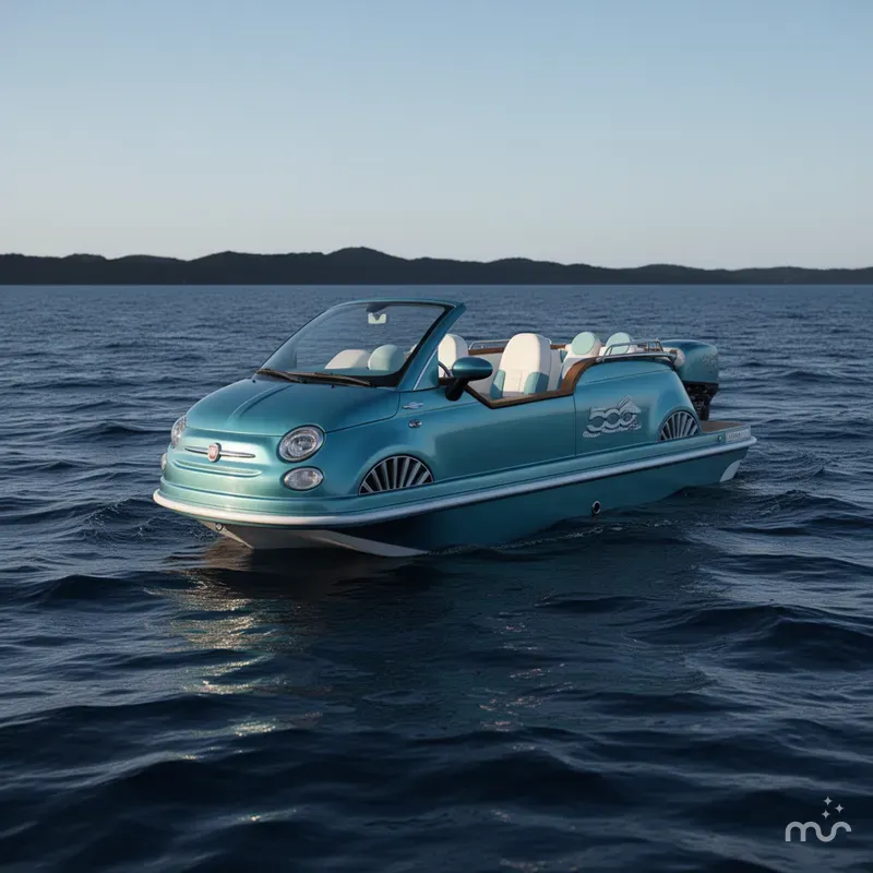 Slide: The Image of Car Off-Shore Fiat 500 Classic 2026 - 2
