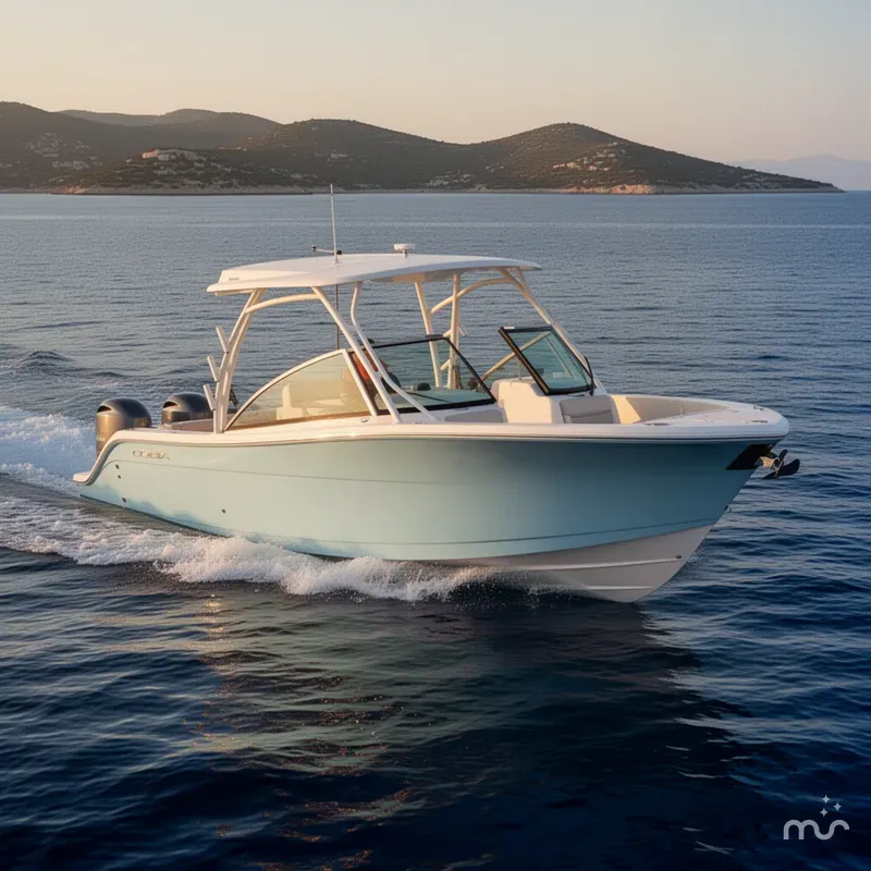 Slide: The Image of Cobia 280 Dual Console 2026 - 2
