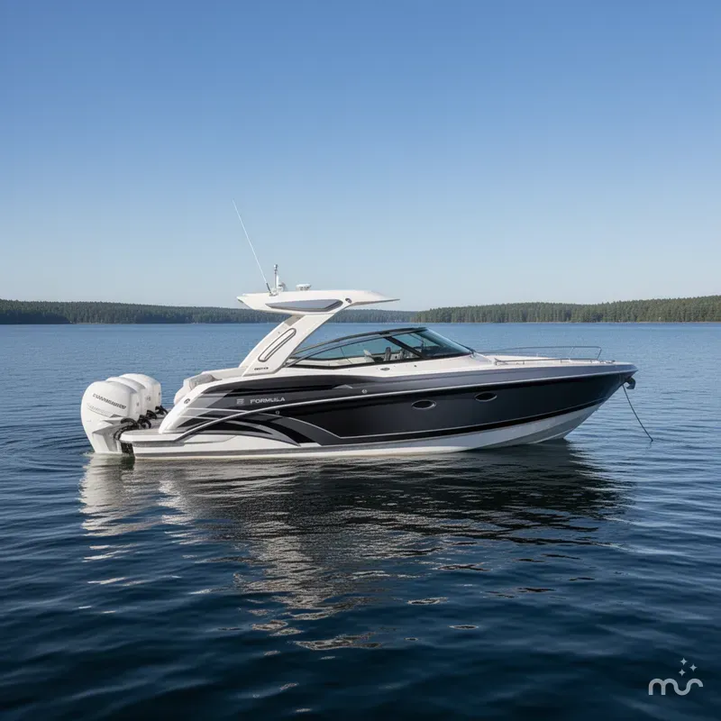 Slide: The Image of Formula 330 Crossover Bowrider 2018 - 2