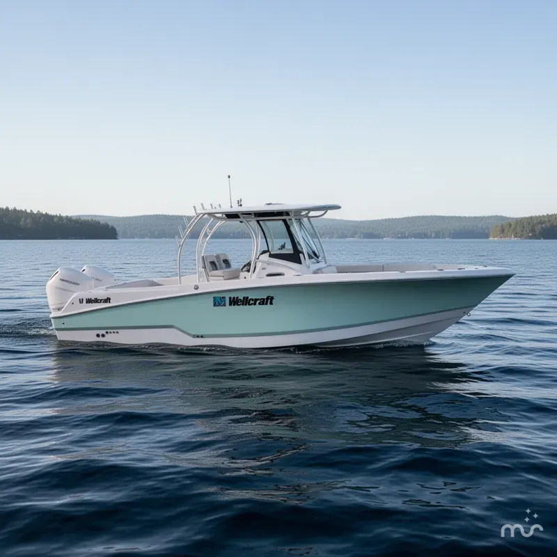 Slide: The Image of Wellcraft 302 Fisherman 2026 - 0