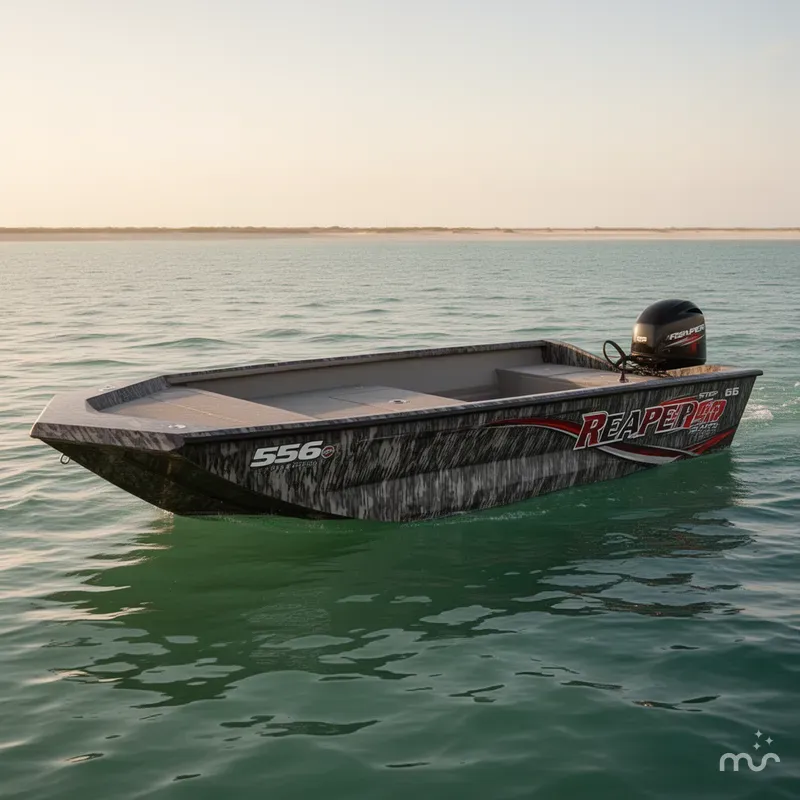 Slide: The Image of Reaper Boats 656 656 STEP TRANSOM 2026 - 1