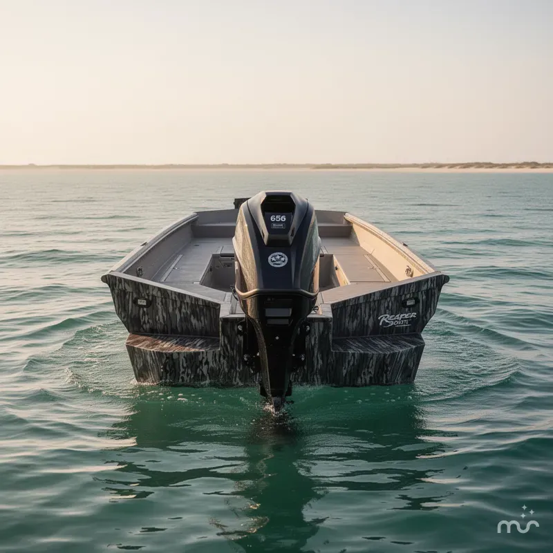 Slide: The Image of Reaper Boats 656 656 STEP TRANSOM 2026 - 2