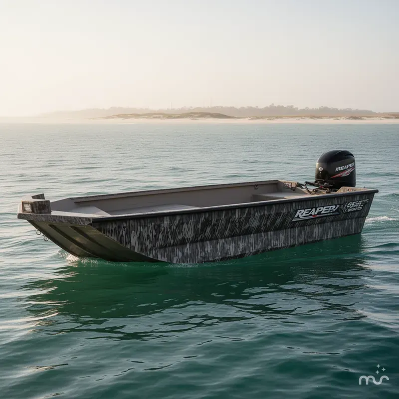 Slide: The Image of Reaper Boats 656 656 STEP TRANSOM 2026 - 0