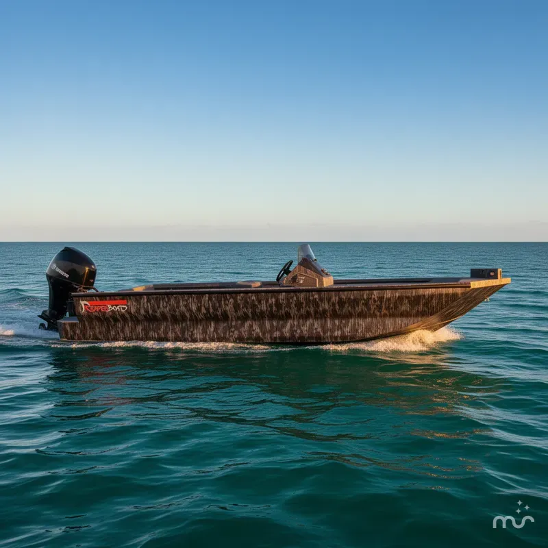 Slide: The Image of Reaper Boats 756 756 STEP TRANSOM 2025 - 2