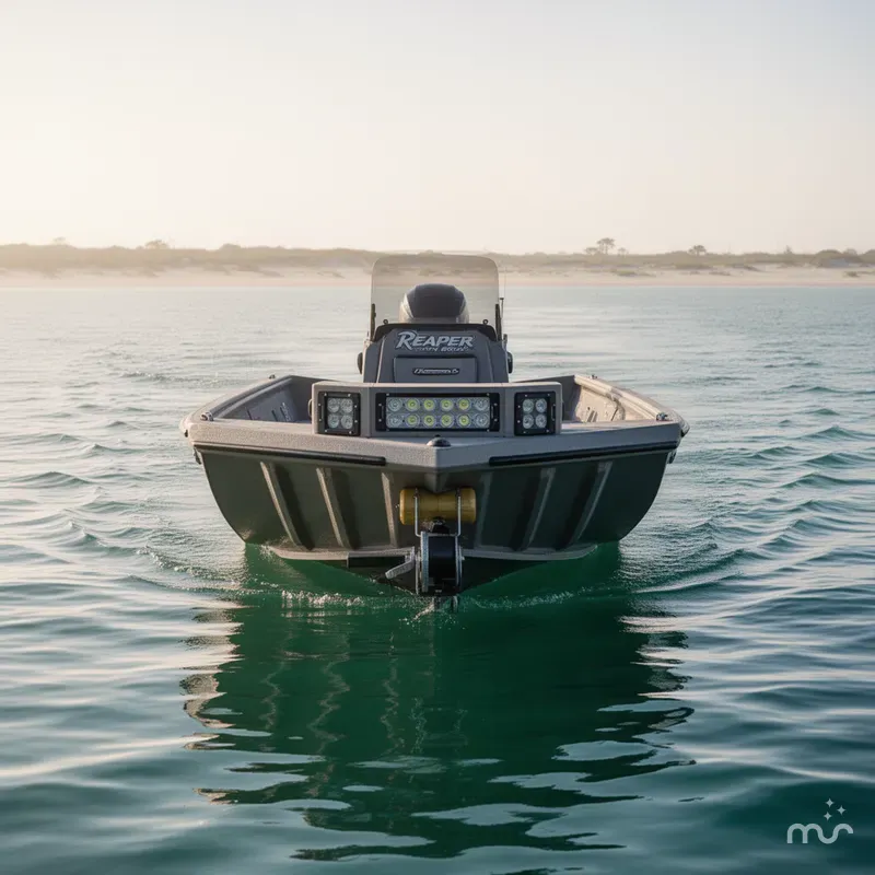 Slide: The Image of Reaper Boats 756 756 STEP TRANSOM 2025 - 1