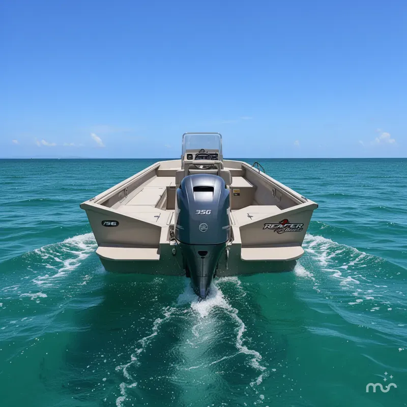 Slide: The Image of Reaper Boats 756 STEP TRANSOM 2026 - 1