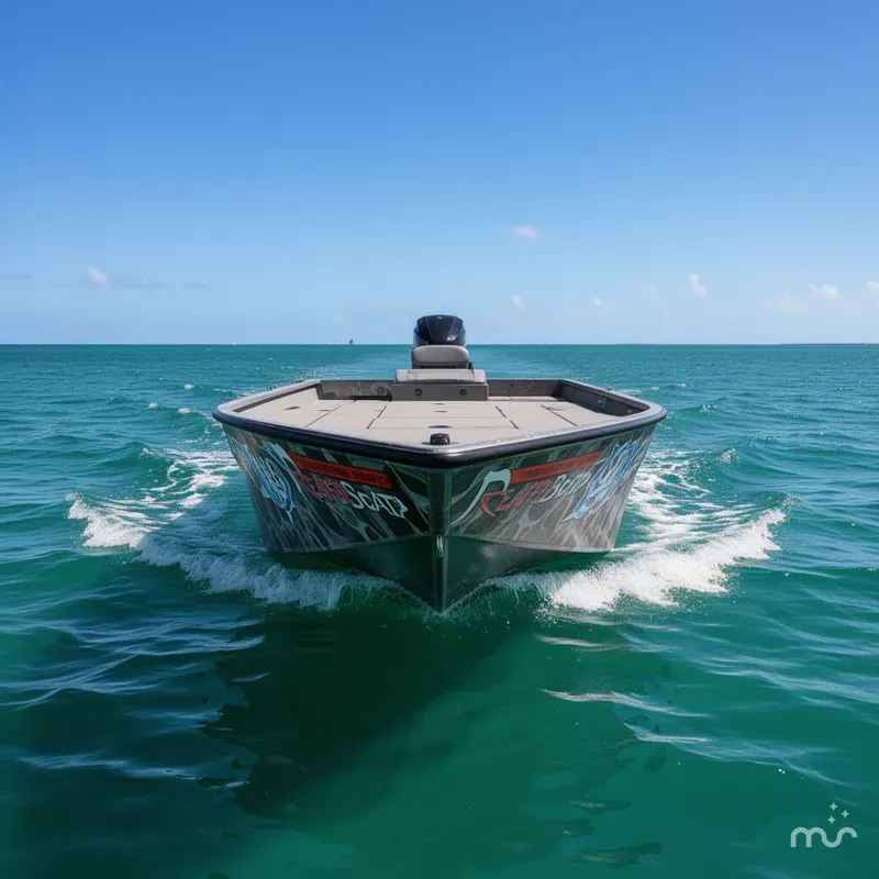 Slide: The Image of Reaper Boats 756 STEP TRANSOM 2026 - 2