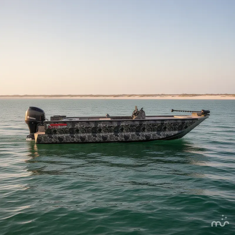 Slide: The Image of Reaper Boats 756 756 STEP TRANSOM 2025 - 2
