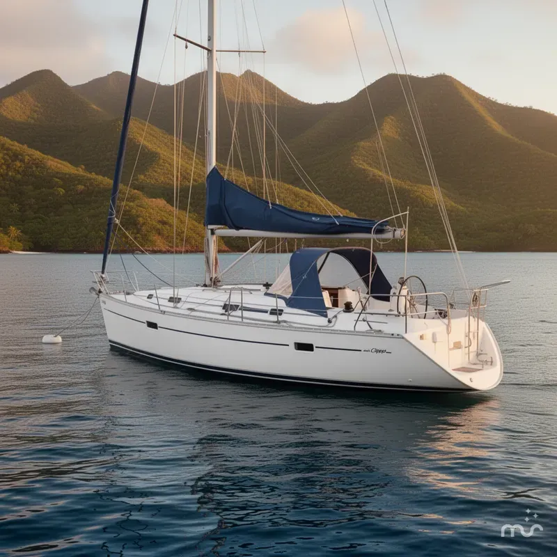 Slide: The Image of Beneteau Oceanis Clipper 361 2003 - 2