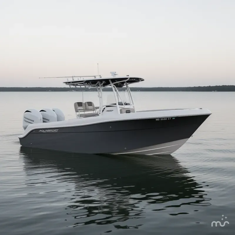 Slide: The Image of Aquasport 2500 Center Console 2023 - 0