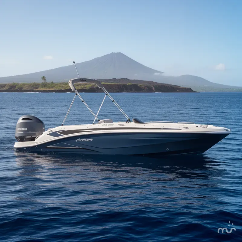 Slide: The Image of Hurricane SunDeck Sport 205 OB 2026 - 2