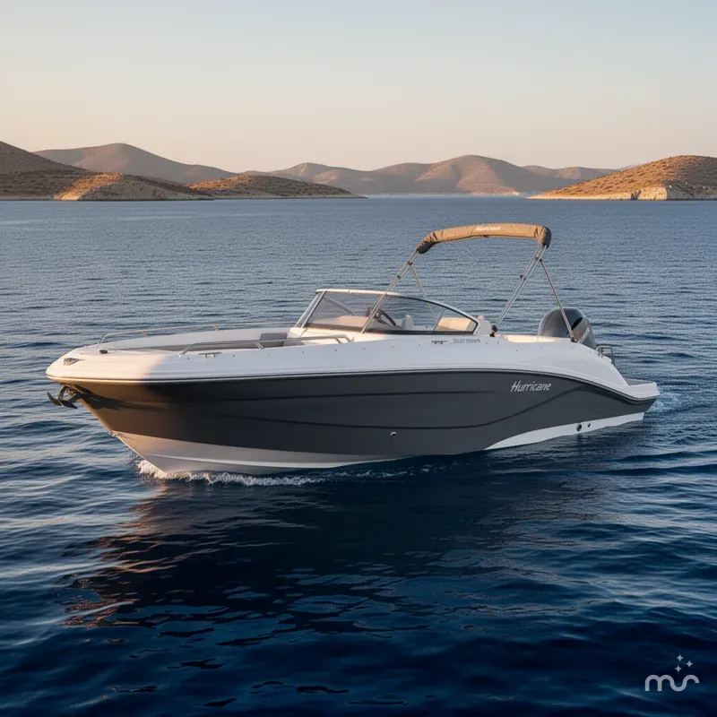 Slide: The Image of Hurricane SunDeck Sport 205 OB 2026 - 2