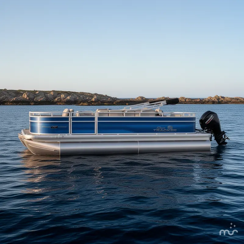 Slide: The Image of Sun Tracker Fishin' Barge 20 DLX 2026 - 2