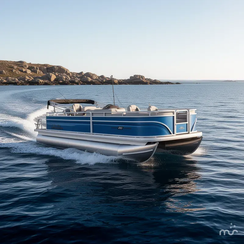 Slide: The Image of Sun Tracker Fishin' Barge 20 DLX 2026 - 4