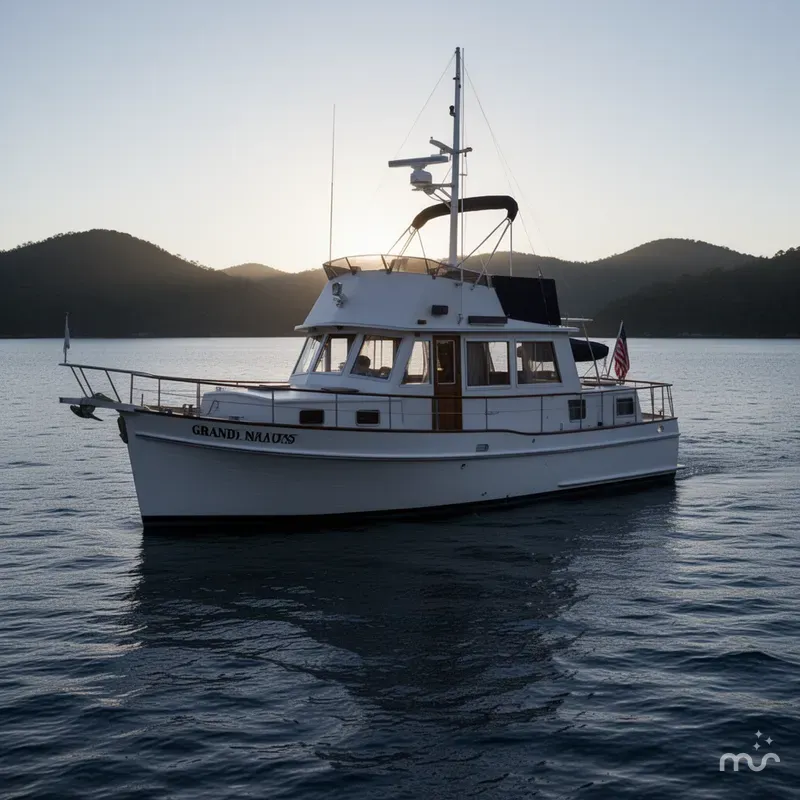 Slide: The Image of Grand Banks 36 Classic 1991 - 1