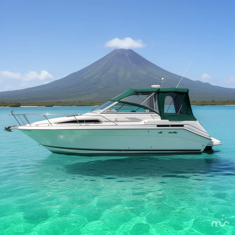 Slide: The Image of Sea Ray 270 Sundancer 1991 - 2