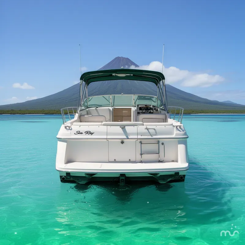 Slide: The Image of Sea Ray 270 Sundancer 1991 - 3