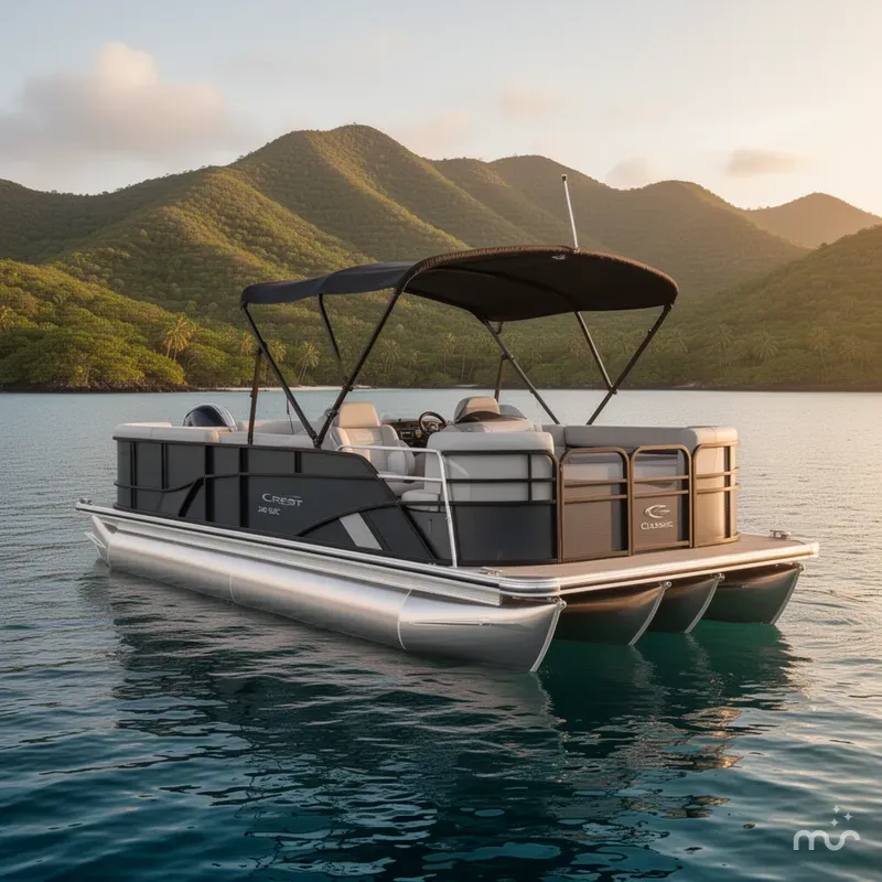 The Image of Crest Classic 240 SLRC Tritoon 2025 - 0