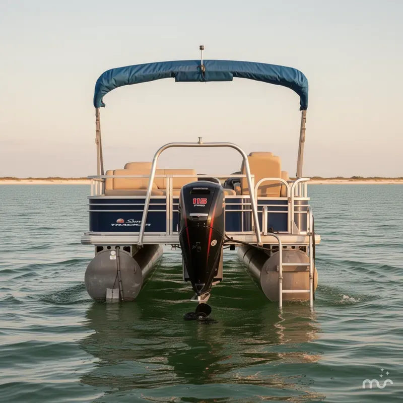 Slide: The Image of Sun Tracker Fishin' Barge 22 DLX 2020 - 3