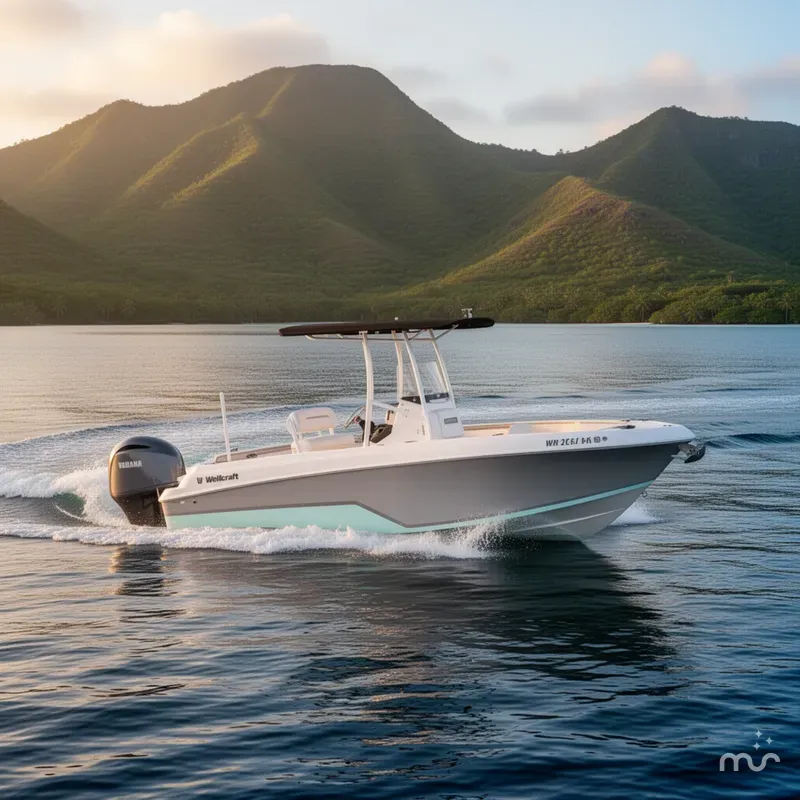 Slide: The Image of Wellcraft 202 Fisherman 2025 - 2