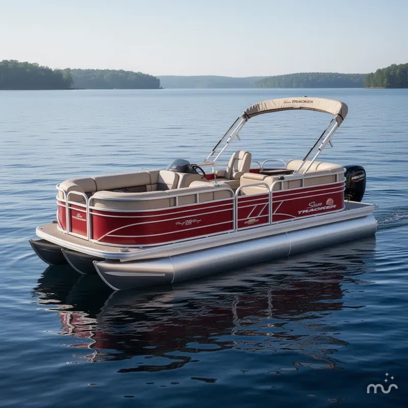 Slide: The Image of Sun Tracker PARTY BARGE 2026 - 2