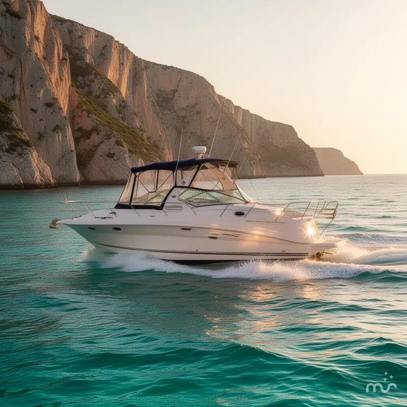 Slide: The Image of Sea Ray Sundancer 320 2003 - 2