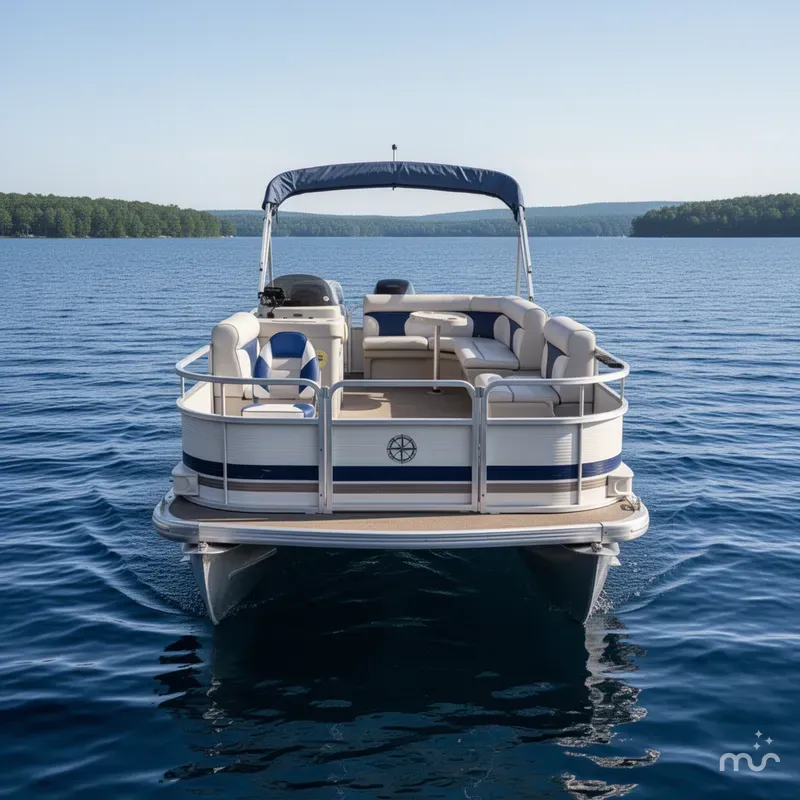 Slide: The Image of Premier Leisure 2025 Island Pontoon 2008 - 1