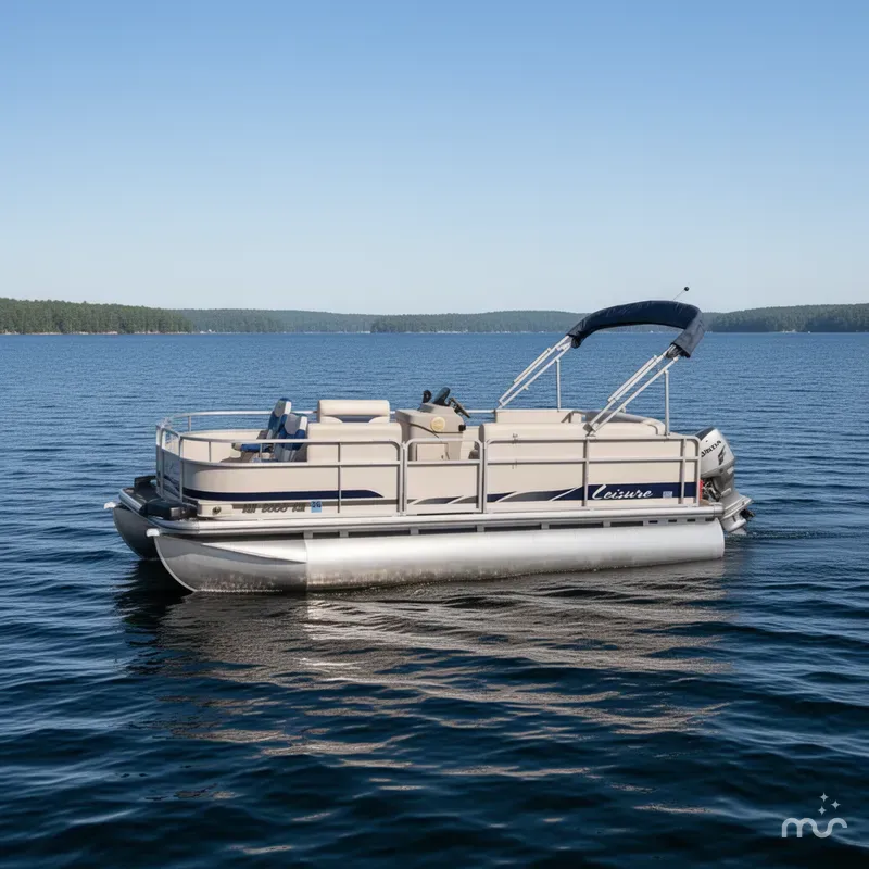 Slide: The Image of Premier Leisure 2025 Island Pontoon 2008 - 3