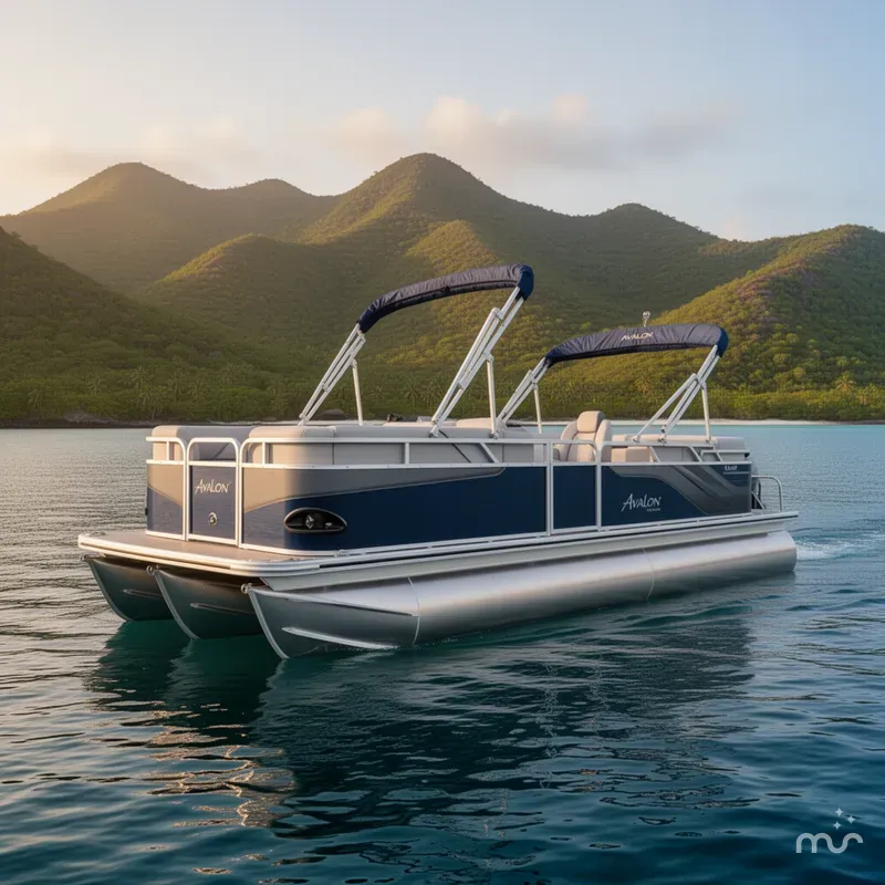 The Image of Avalon 21' Venture Platinum Quad Lounge w/ 150HP Mercury!! 2026 - 0