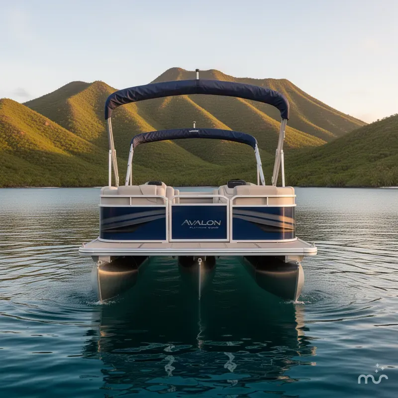 Slide: The Image of Avalon 21' Venture Platinum Quad Lounge w/ 150HP Mercury!! 2026 - 3