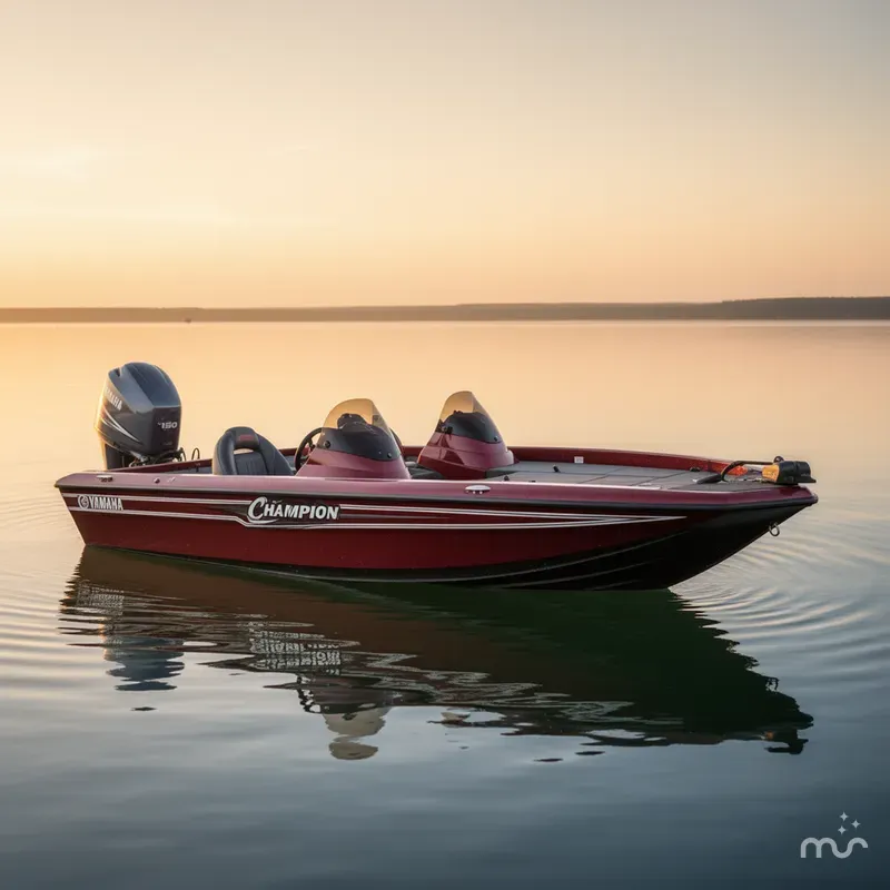 Slide: The Image of Champion 188 Dual Console w/150 Yamaha 4 Stroke 2008 - 0