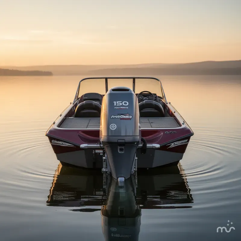 Slide: The Image of Champion 188 Dual Console w/150 Yamaha 4 Stroke 2008 - 1