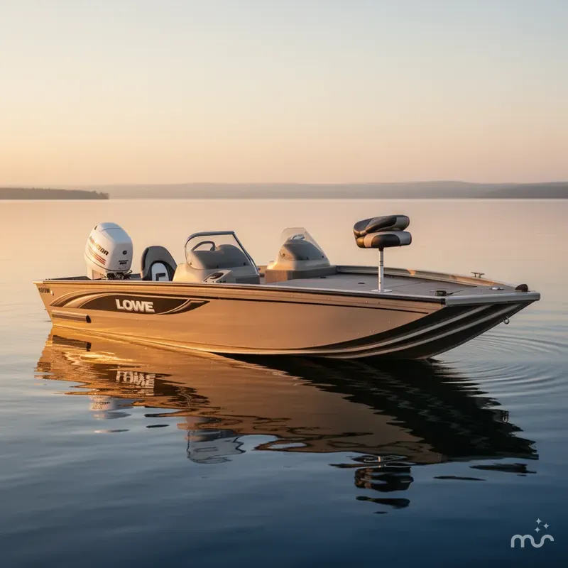 Slide: The Image of Lowe 180W Dual Console w/90HP 4 Stroke 2005 - 0