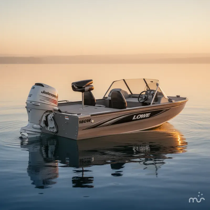 Slide: The Image of Lowe 180W Dual Console w/90HP 4 Stroke 2005 - 1