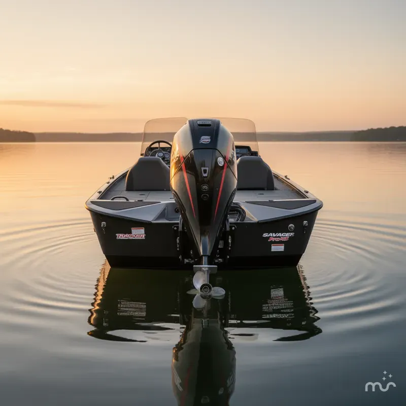 Slide: The Image of Tracker Savage 215 Big Catch Package w/225HP Mercury Pro-XS 2025 - 1