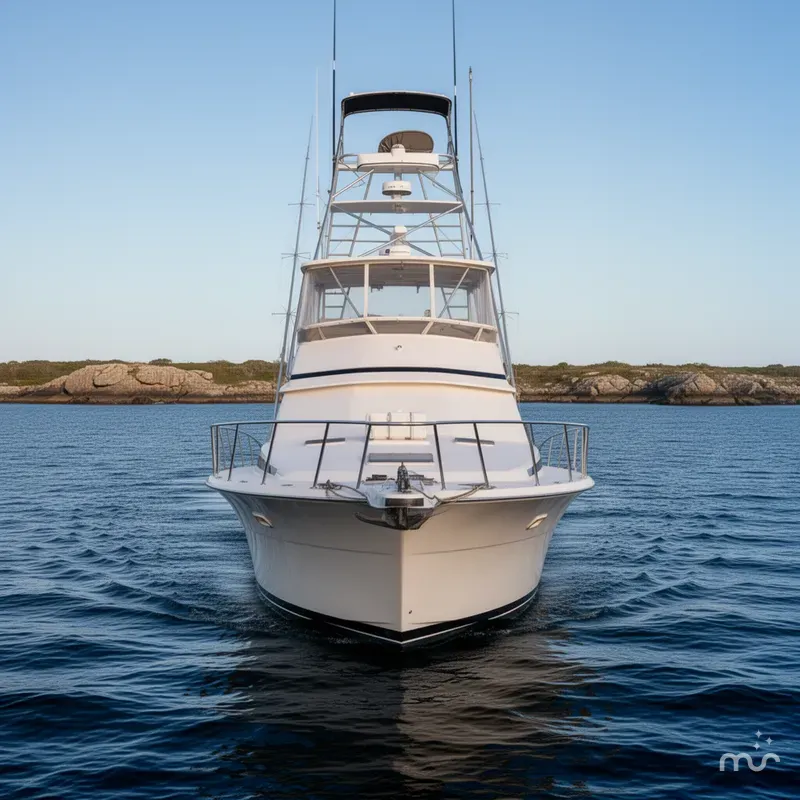 Slide: The Image of Chris-Craft 422 Commander 1987 - 1
