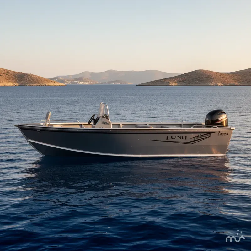 Slide: The Image of Lund 1800 Explorer Tiller 2026 - 2
