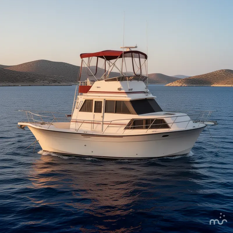 The Image of Marinette 32 Sedan Flybridge 1989 - 0