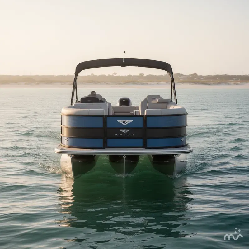Slide: The Image of Bentley Pontoons Legacy 243 Navigator 2025 - 1