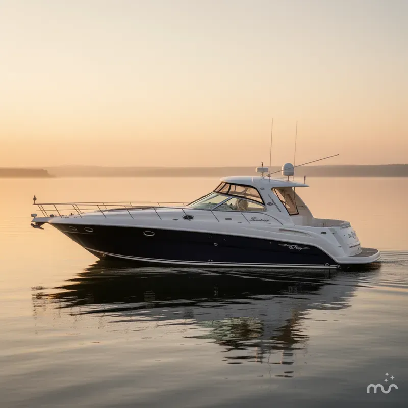 Slide: The Image of Sea Ray Sundancer 460 2004 - 1